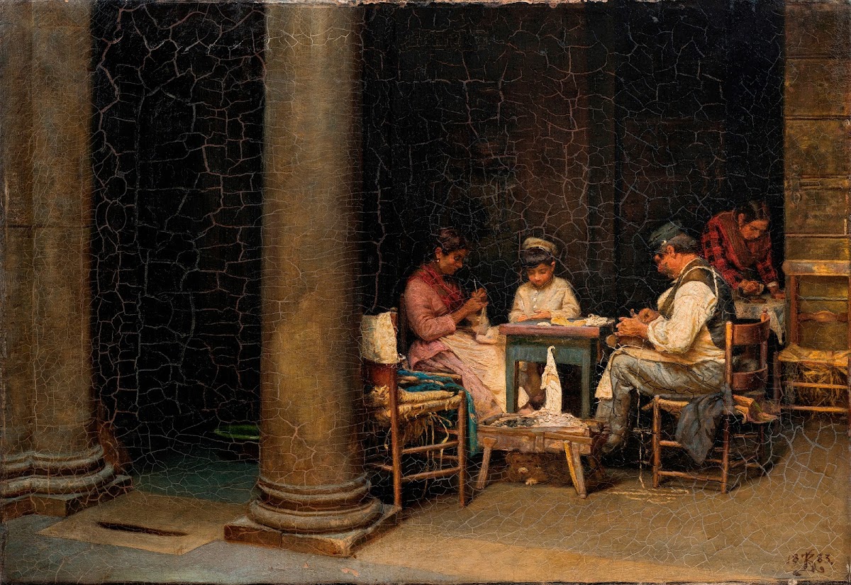 Palazzetto Farneses farm 1883