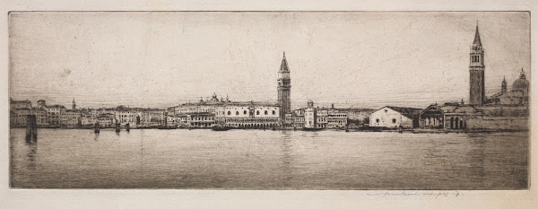 St Marks Basin Venice 1910