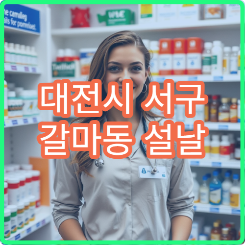 대전시 서구 갈마동 설날 명절 연휴 약국 당직 운영 정보