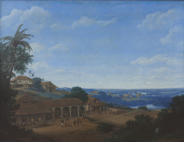 Landscape in Brazil with Sugar Plantation 1660