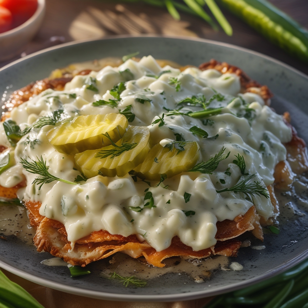 Healthy Dill Pickle Cottage Cheese Ranch Recipe for an Easy, Protein-Packed Snack