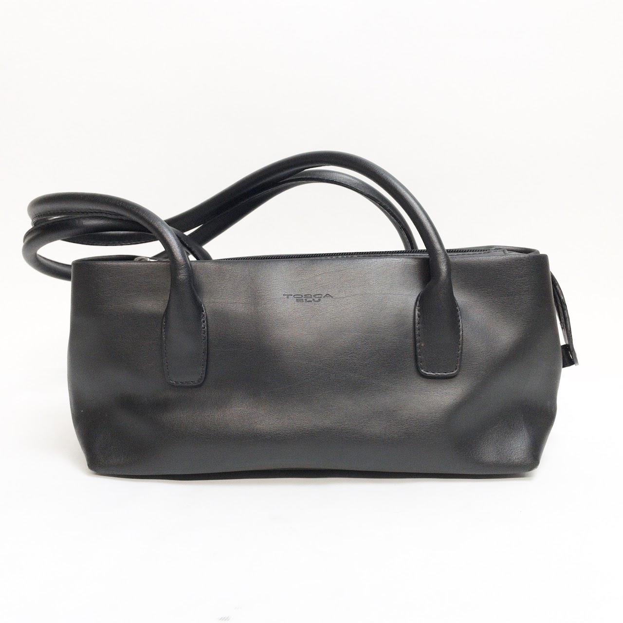 Tosca Blue Leather Handbag