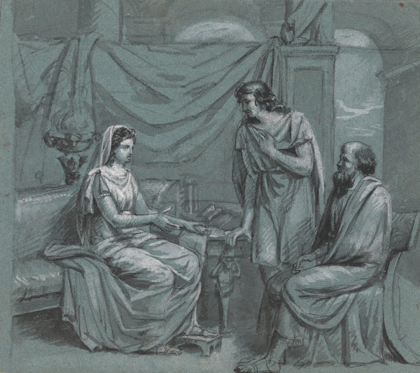 Two Messengers and a Woman