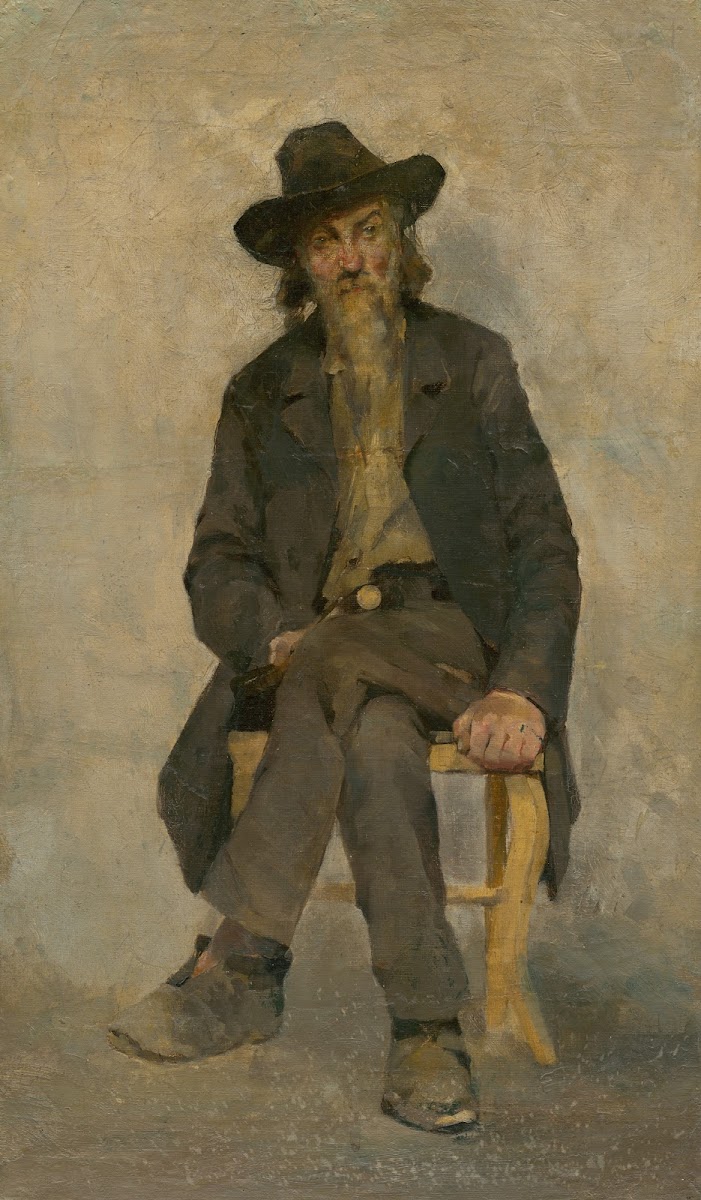 Study of a Seated Old Man 1894