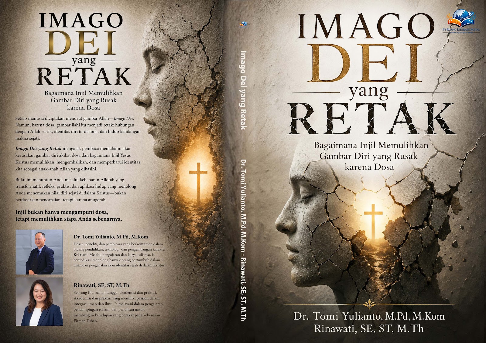 Cover depan Imago Dei yang Retak