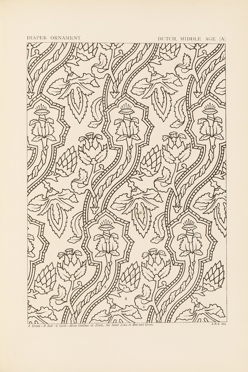 Outlines of ornament in the leading styles Pl32 1881