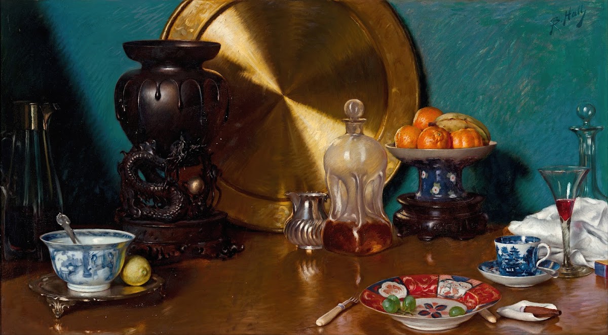 After dinner circa 1901