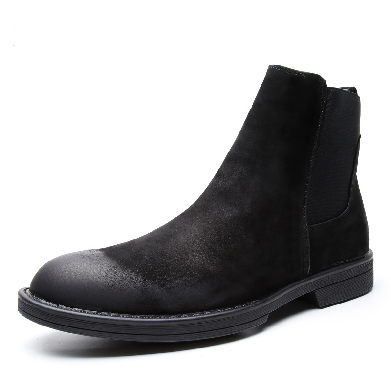 Men's Leather Chelsea Boots