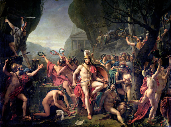 Leonidas At Thermopylae 1814