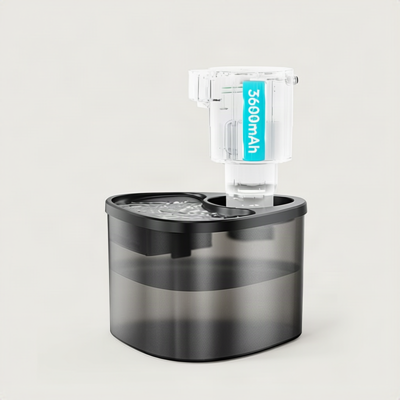 Automatischer Katzenbrunnen mit Filtration