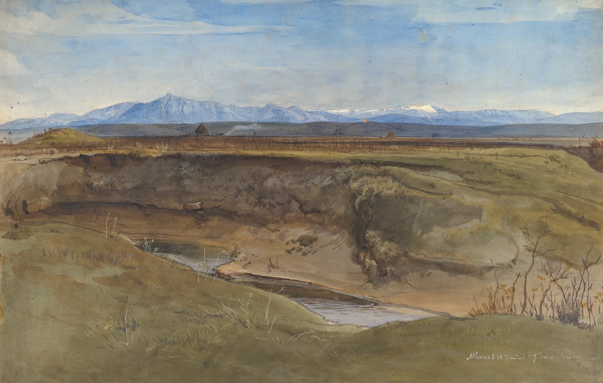 Landscape near Rome 1867