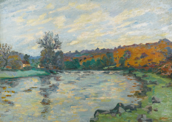 Barrage De Genetin Crozant circa 1910