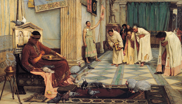 The Favourites Of The Emperor Honorius circa 1883