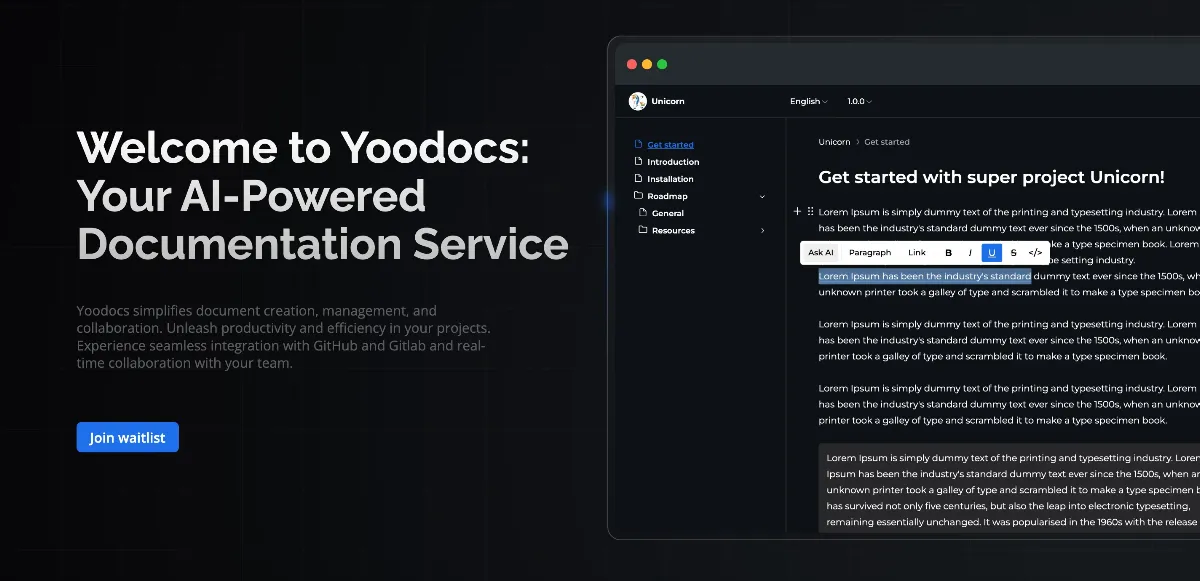 Captura de Yoodocs