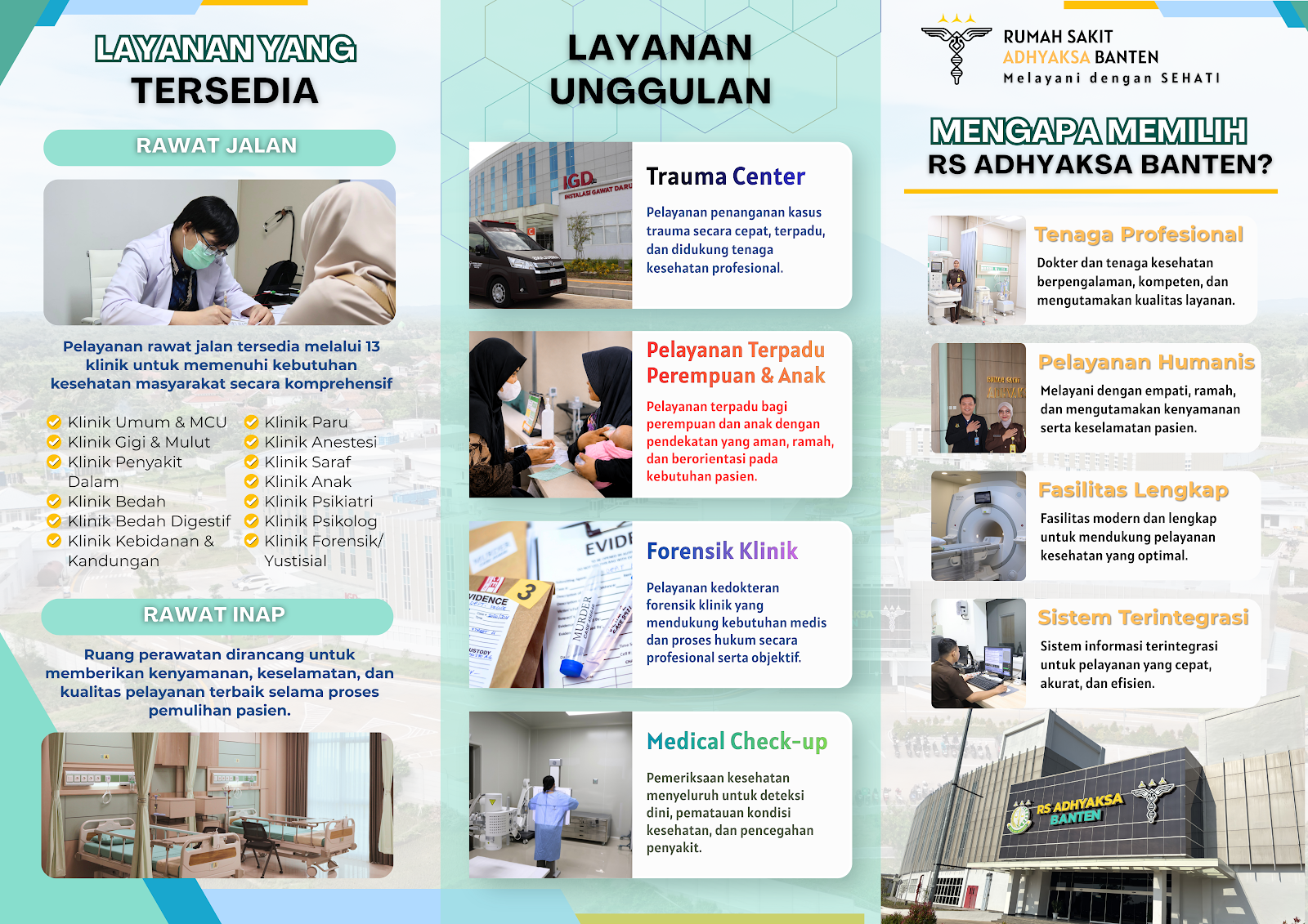 Fasilitas Rawat Inap & Darurat