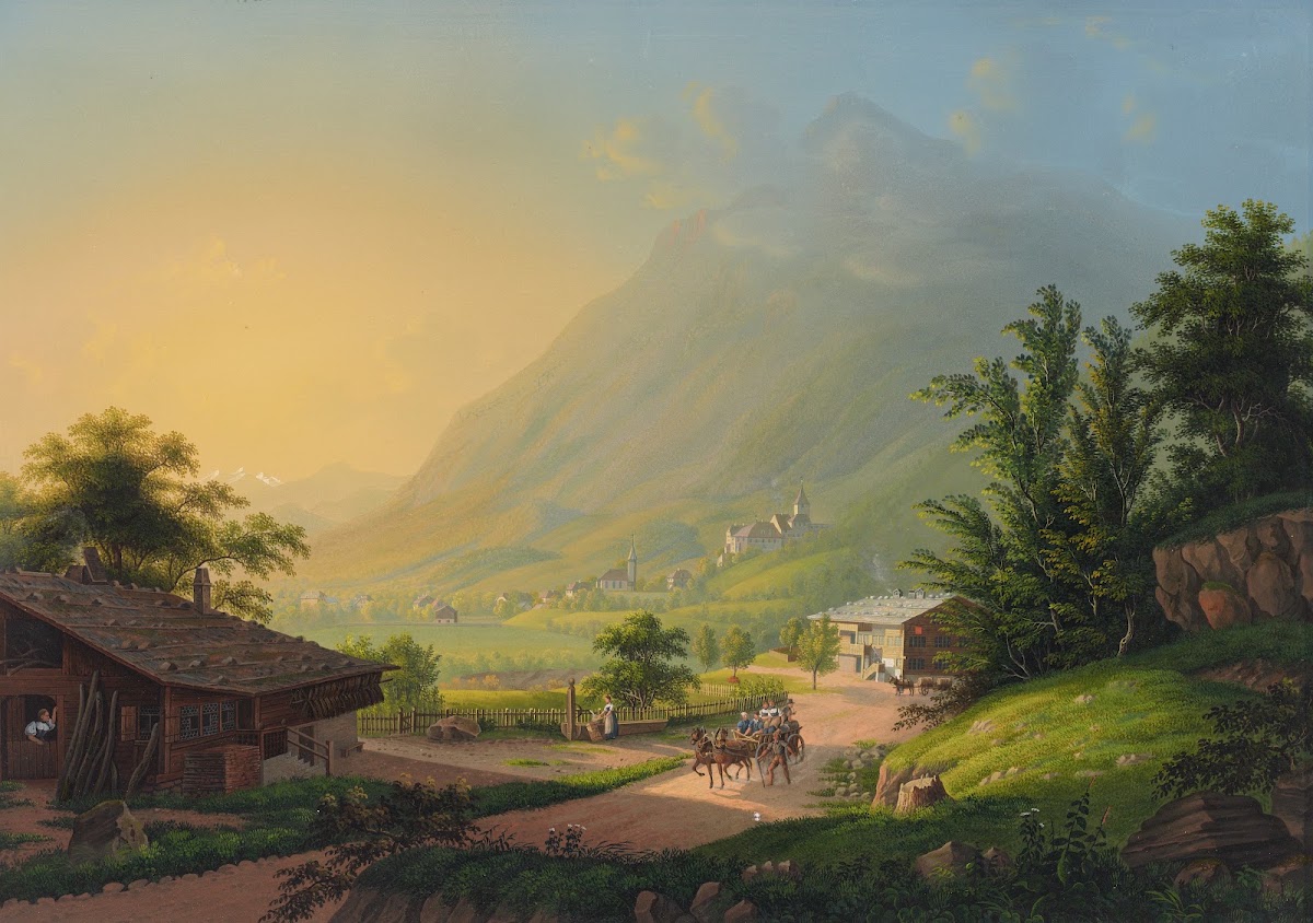 Wimmis an der Kander bey Thun