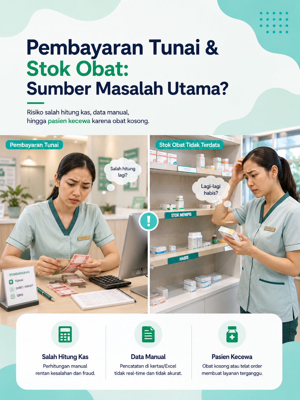 Manajemen stok otomatis CloudCare PetCare