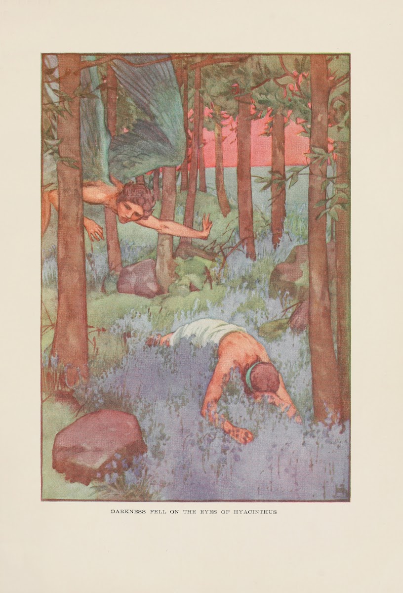 Darkness fell on the eyes of Hyacinthus 1915
