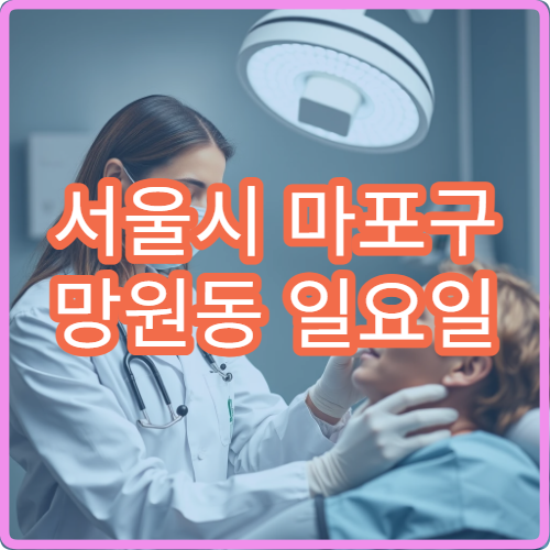서울시 마포구 망원동 일요일 재활의학과 무릎통증 재활
