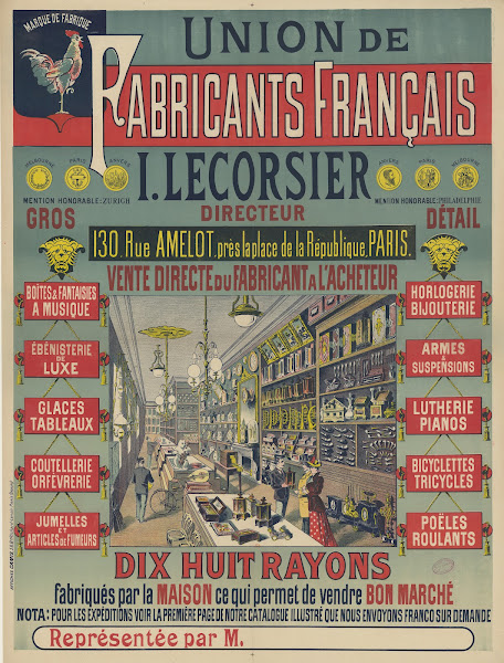 Union de fabricants français I Lecorsier directeur 1891