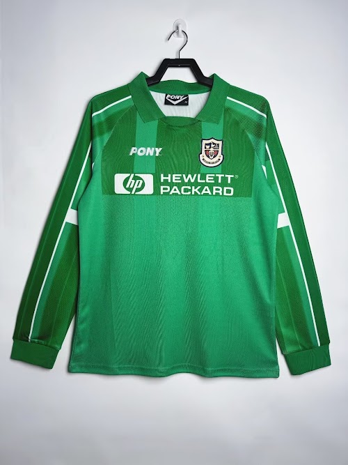 Camiseta de portero verde de manga larga del Tottenham Hotspur 1997-99.jpeg