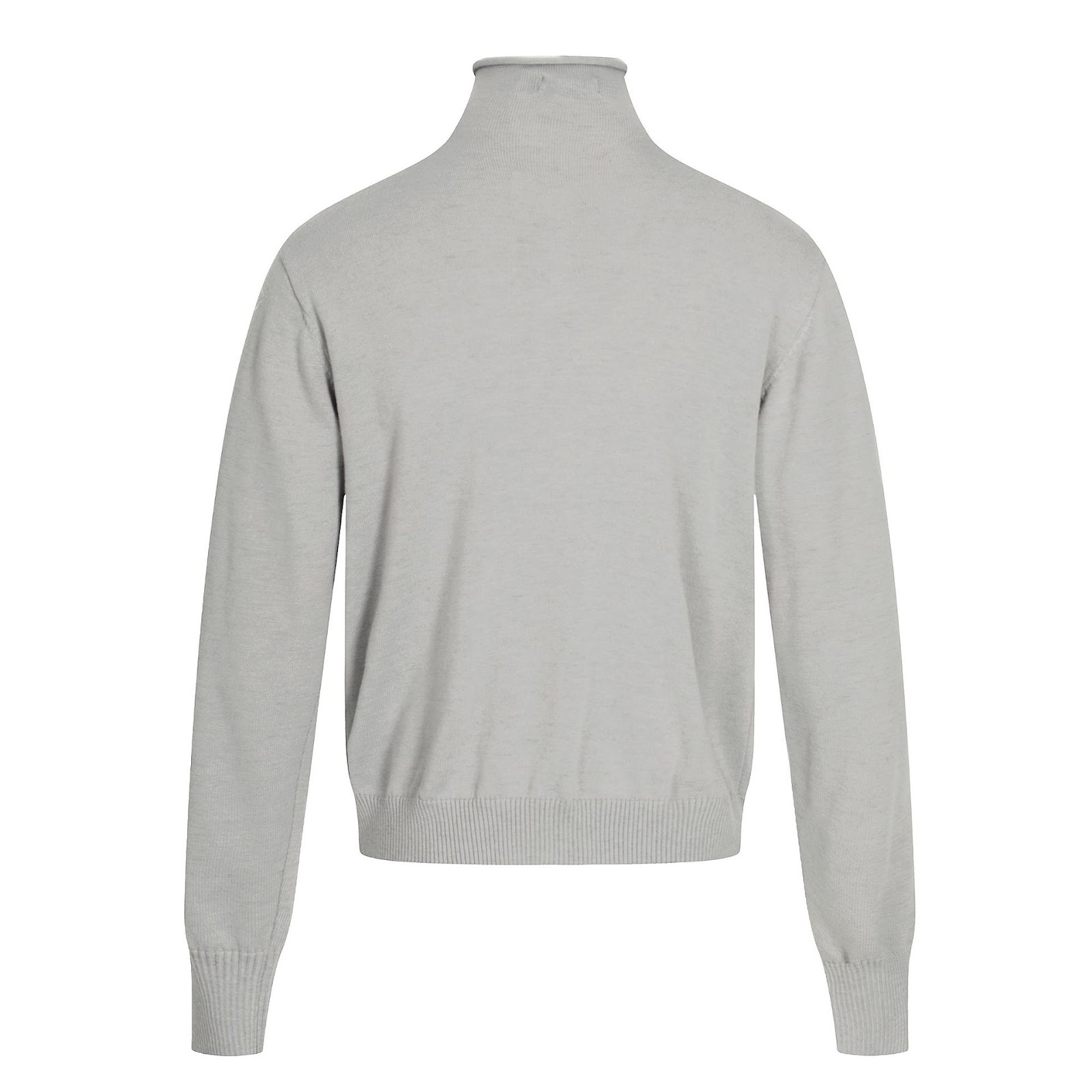 Unisex-Strickpullover, Oversize, Stehkragen