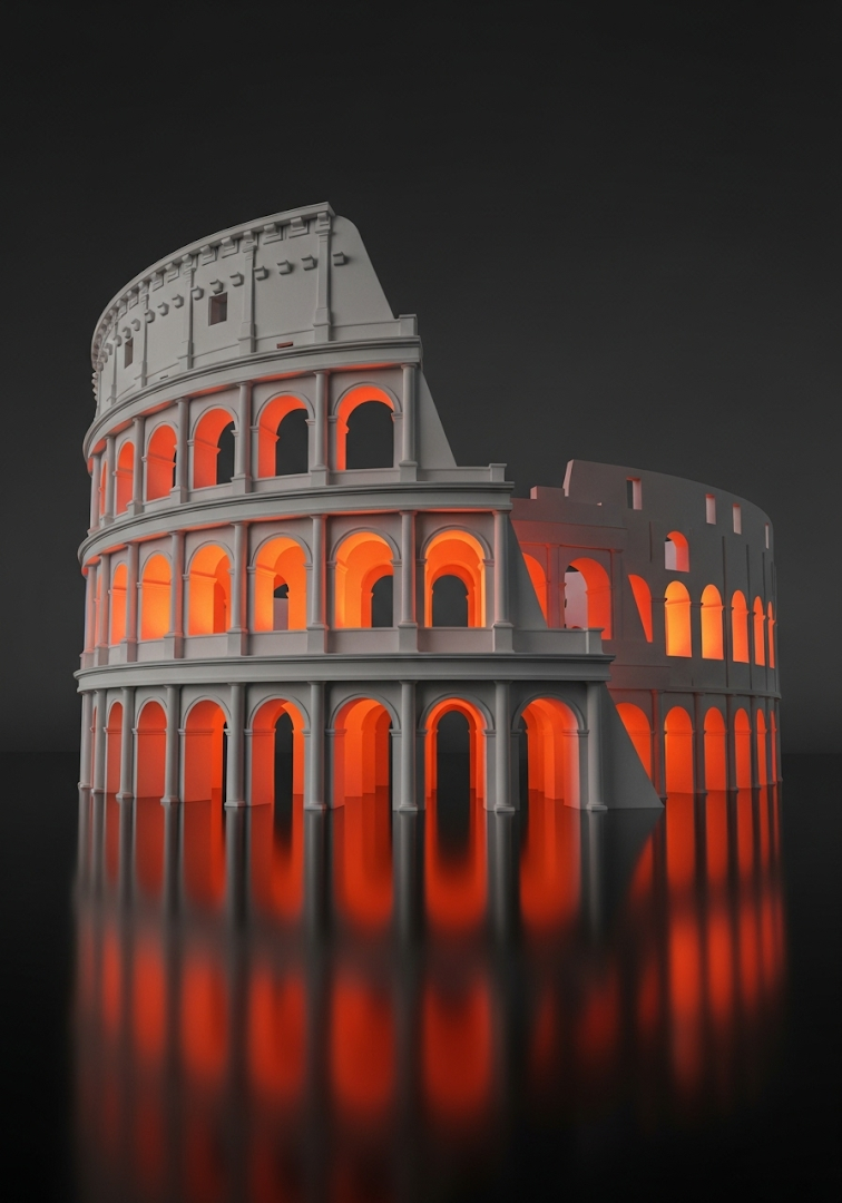Colosseum Fire Glow