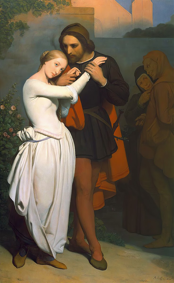 Faust And Marguerite In The Garden 1846