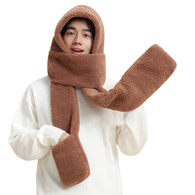 Winter Set for Men: Beanie, Scarf, and Gloves