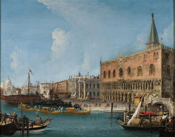 Doges Palace in Venice c 1735