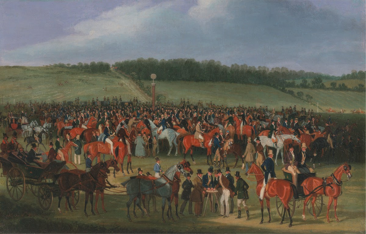 Epsom Races The Betting Post 1834   1835