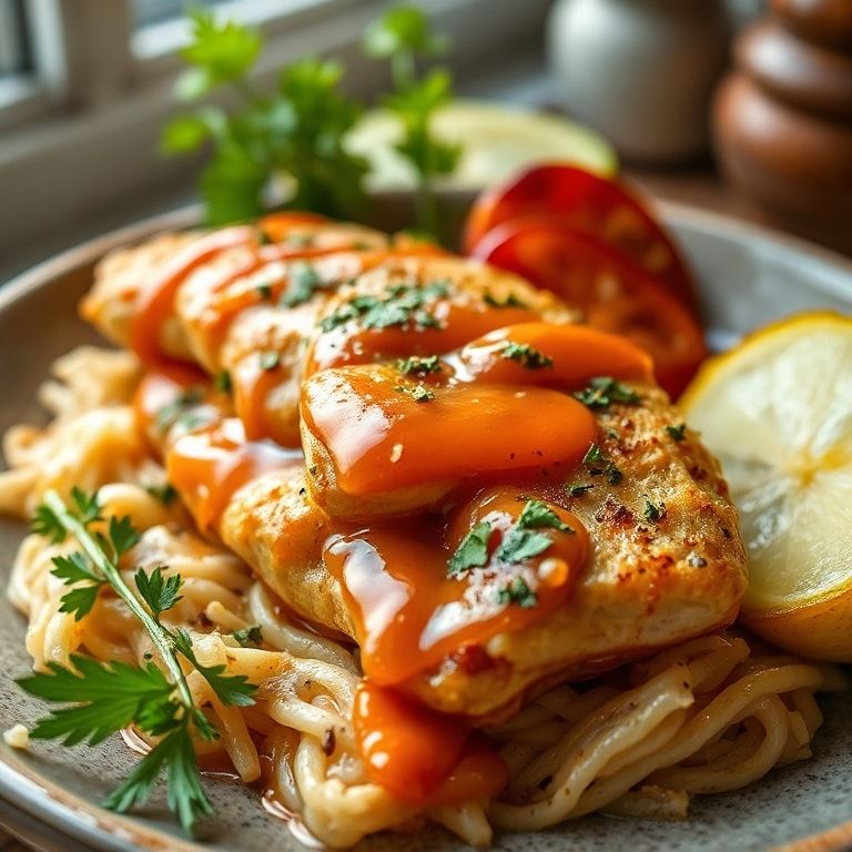 Healthy Dinner Recipes for Weight Loss Easy Ideas: Zesty Lemon Herb Chicken & Veggie Bake finished