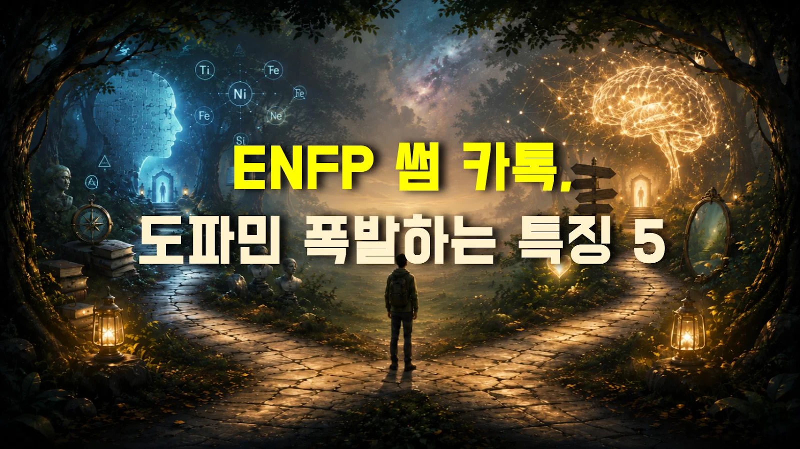 ENFP 썸 카톡, 도파민 폭발하는 특징 5
