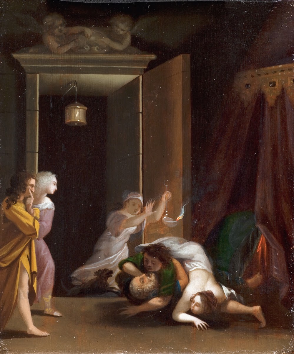 Paris and Helena Surprised by Menelaus 1645  1680