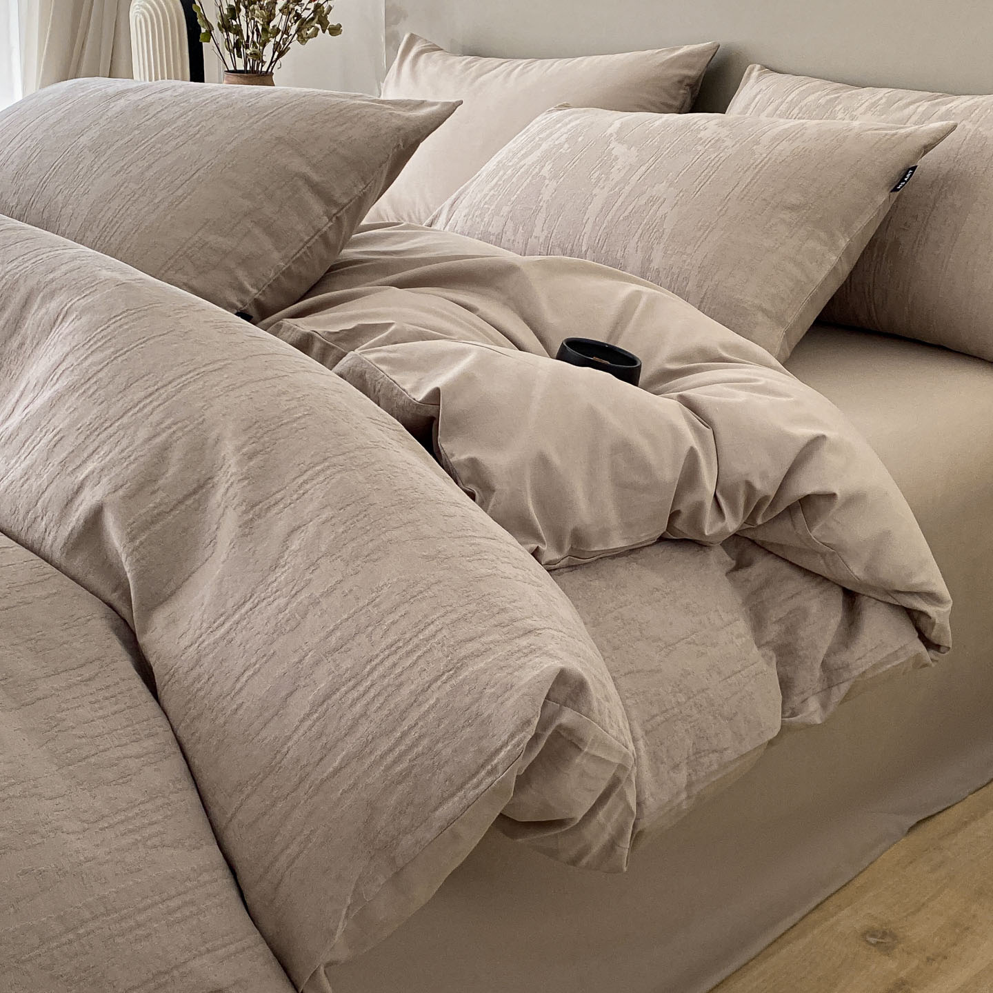 Cotton Bedding Set, Class A, geometric pattern