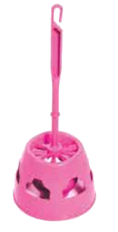 Bamboo Holder with Toilet Brush