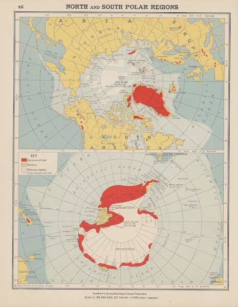 North and South Polar Regions 1943
