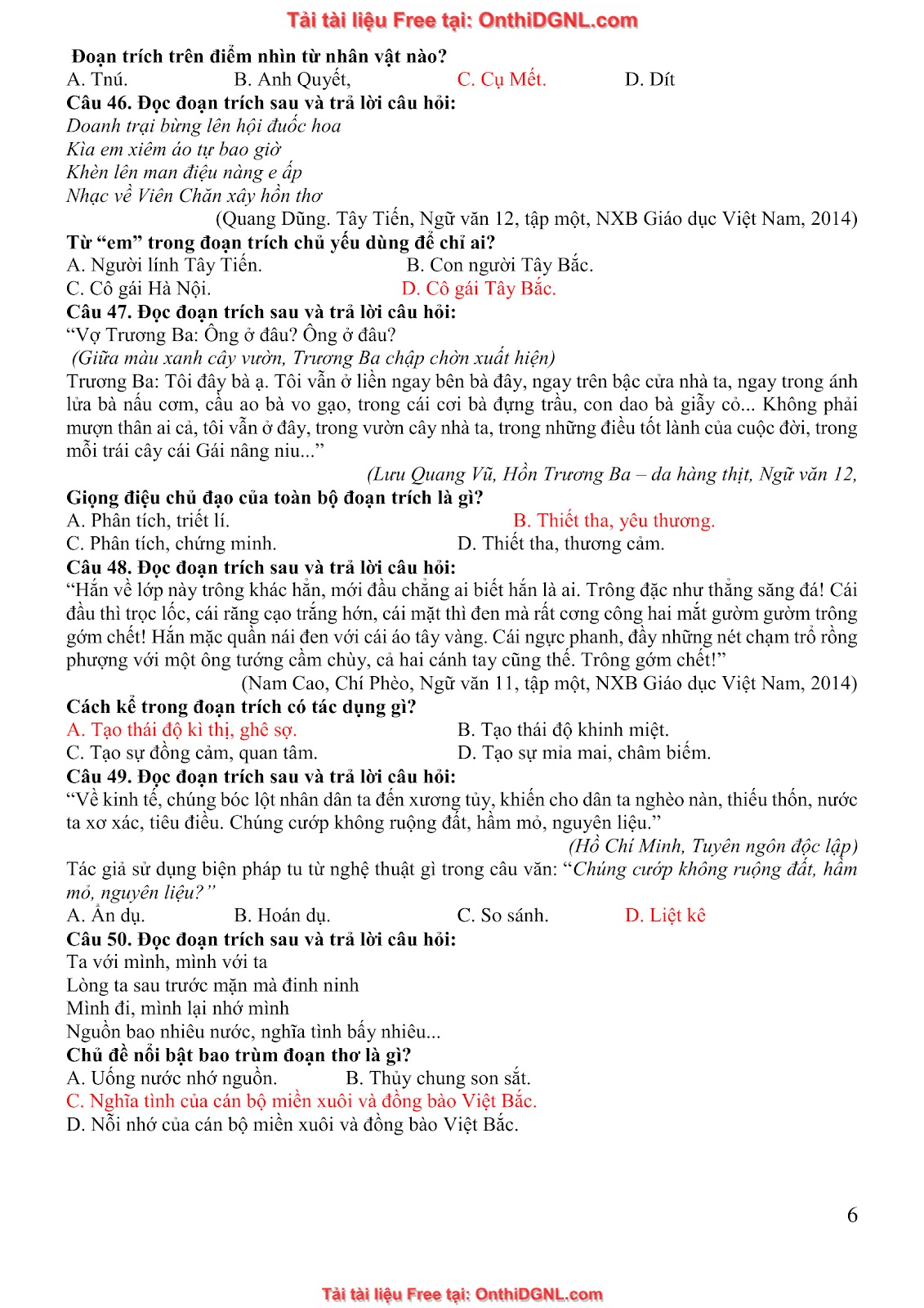 39 Đề ôn HSA - ĐỊnh tính