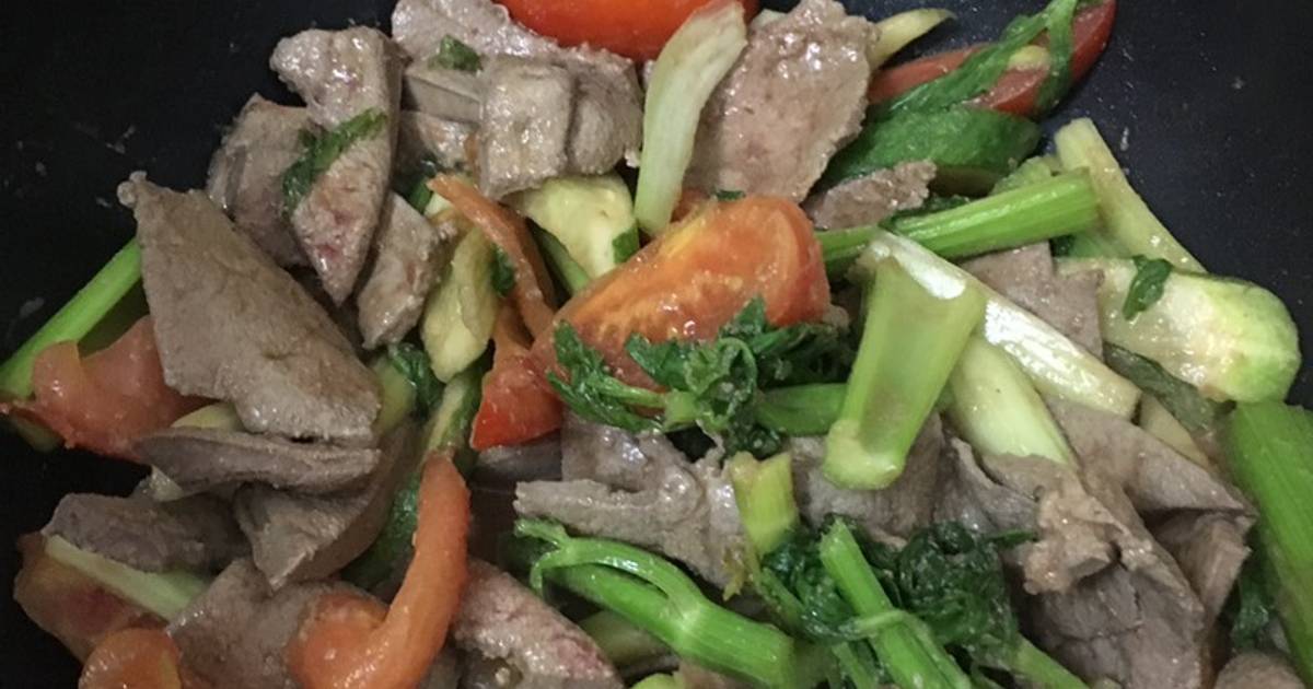 Gan xào thập cẩm