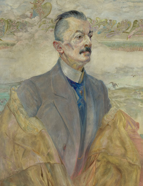 Portrait of August Sokołowski historian 1916