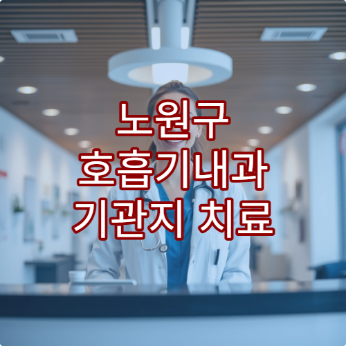 노원구 호흡기내과 기관지 치료 알레르기 검사 병원 추천