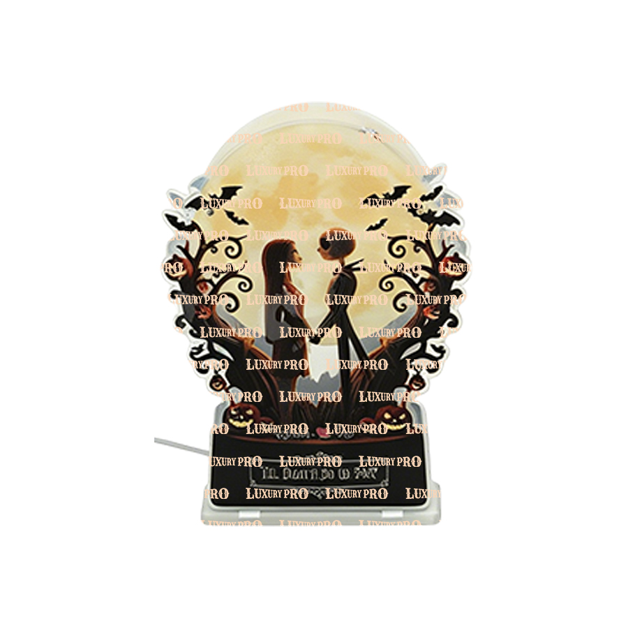 Double - layer acrylic Ornament with Light