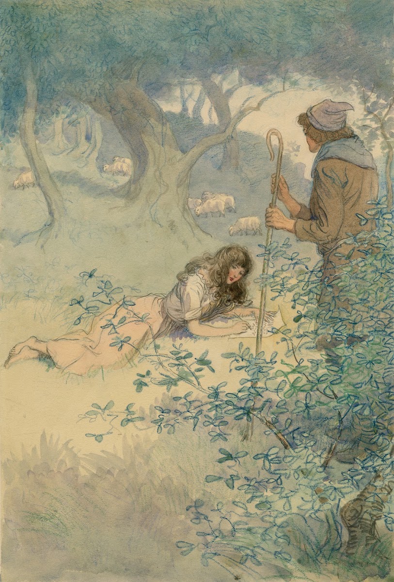 Illustrations to As you like it Pl24 1901 1910