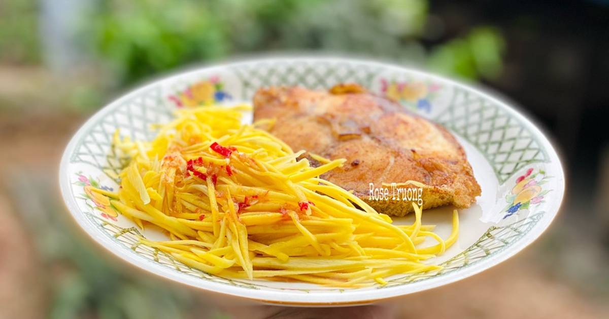 Cá Bớp Chiên Xoài Bằm