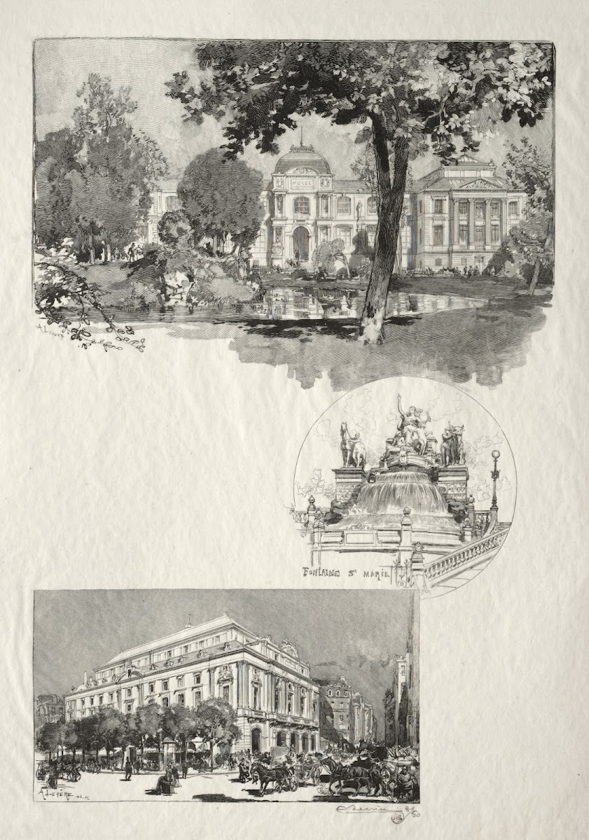 La Musée Fontaine St Marie Le Théâtre des Arts 1896