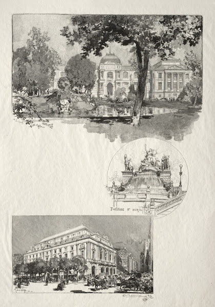 La Musée Fontaine St Marie Le Théâtre des Arts 1896
