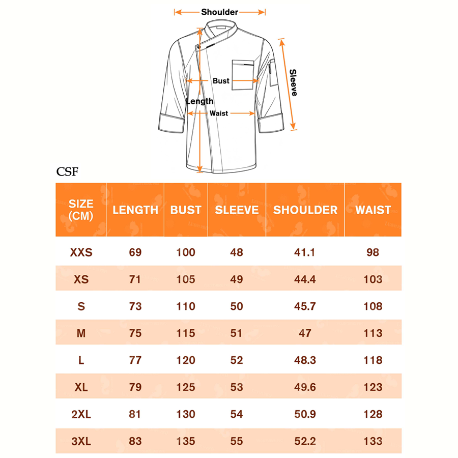 AOP chef uniform