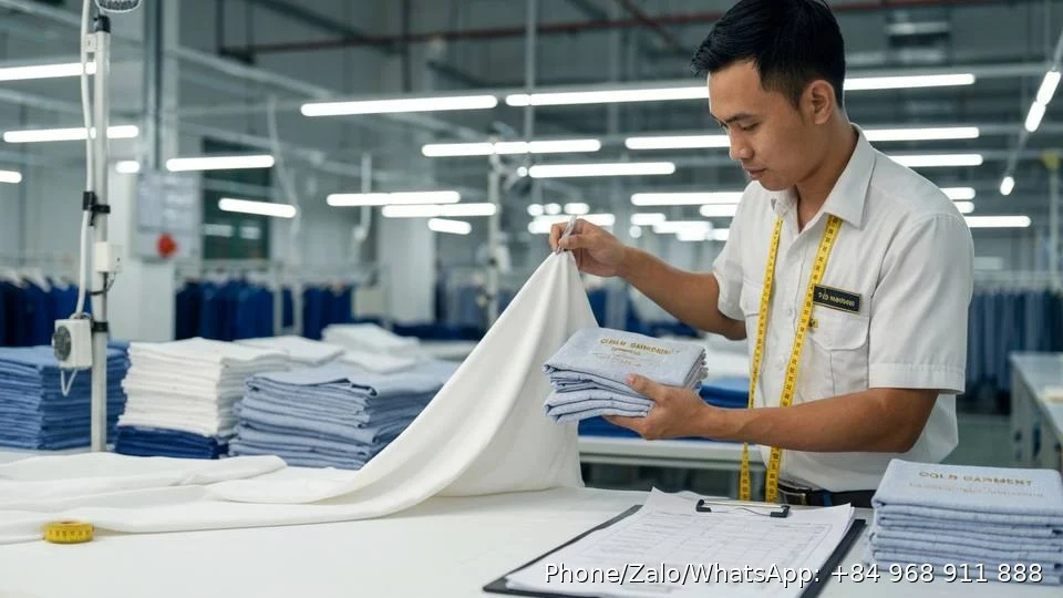Cotton Shirting Fabric - Gold Garment Vietnam
