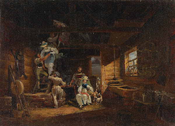 Besuch in der Sennhütte