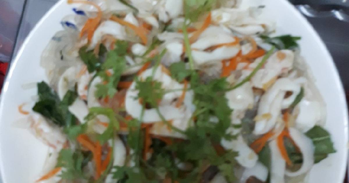 Miến trộn chua cay hải sản